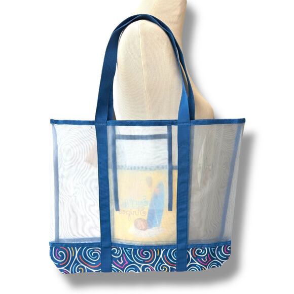 Girl Scout Cookie Themed Beach Tote Bag NWT - Picture 2 of 5